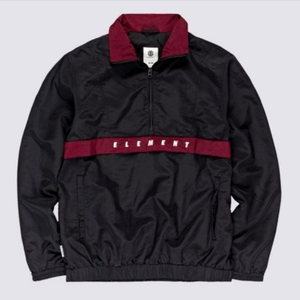Element BNWT Mens Golf Pop Over Windbreaker Jacket Size Medium